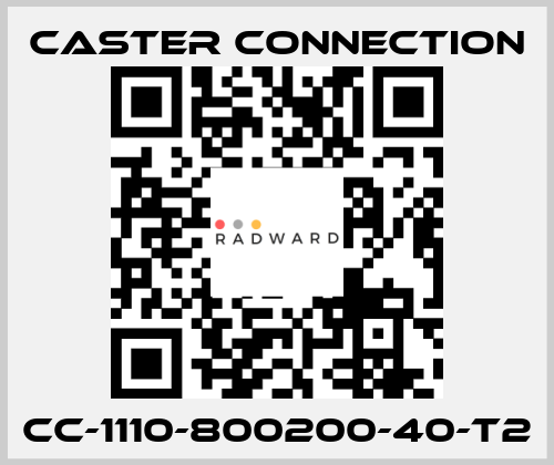 CC-1110-800200-40-T2 Caster Connection