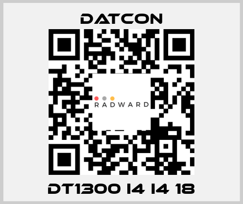 DT1300 I4 I4 18 Datcon