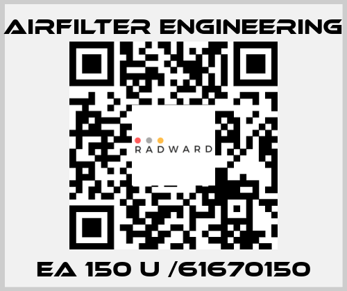 EA 150 U /61670150 Airfilter Engineering