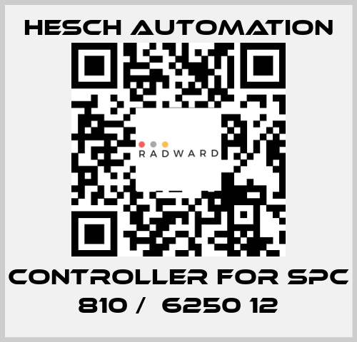 Controller for SPC 810 /  6250 12 Hesch Automation