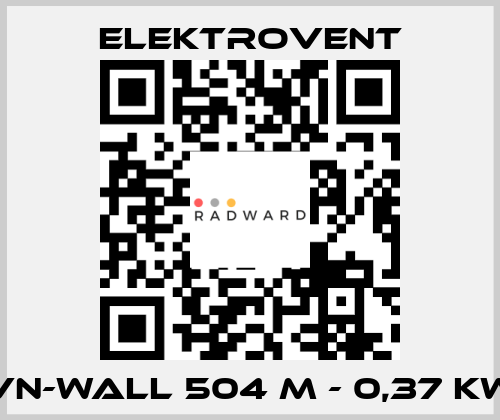 VN-Wall 504 M - 0,37 kW ELEKTROVENT