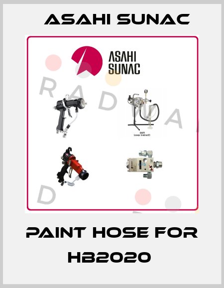 paint hose for HB2020  Asahi Sunac