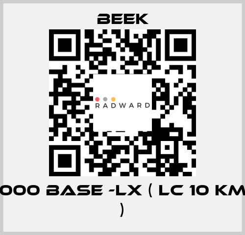 1000 BASE -LX ( LC 10 KM  ) Beek