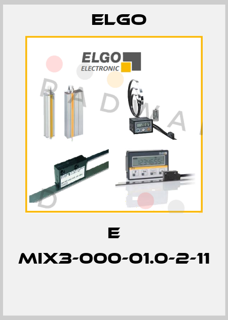 E MIX3-000-01.0-2-11  Elgo