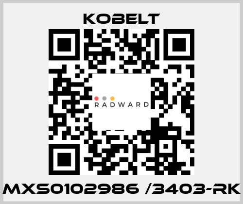 MXS0102986 /3403-RK Kobelt