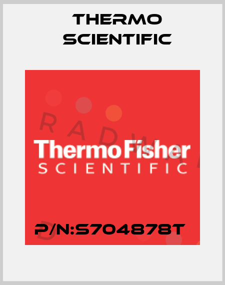 P/N:S704878T  Thermo Scientific