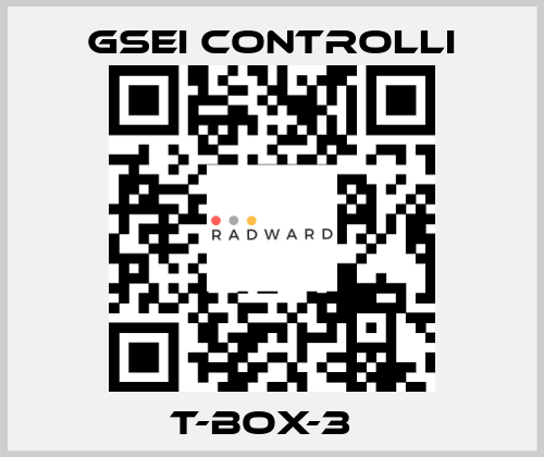 T-BOX-3Т GSEI Controlli