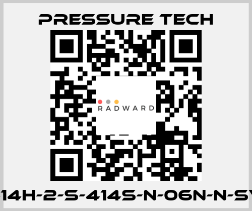 MF414H-2-S-414S-N-06N-N-SV-011 Pressure Tech