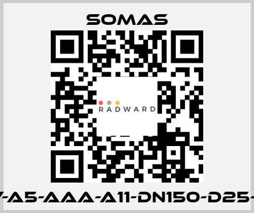 MTV-A5-AAA-A11-DN150-D25-B20 SOMAS