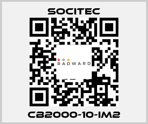 CB2000-10-IM2 Socitec