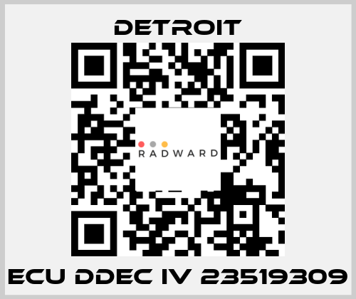 ECU DDEC IV 23519309 Detroit