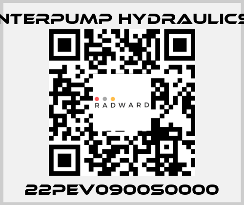 22PEV0900S0000 Interpump hydraulics