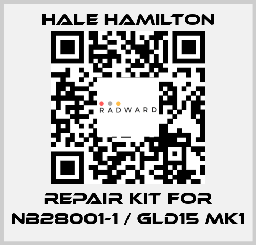 Repair kit for NB28001-1 / GLD15 MK1 HALE HAMILTON