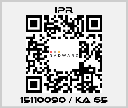 15110090 / KA 65 IPR