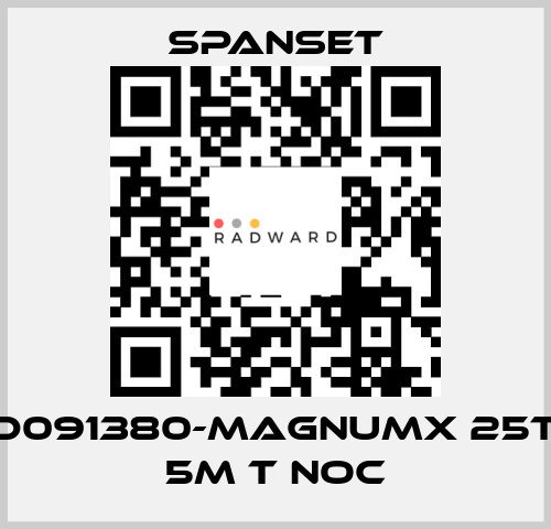 D091380-MagnumX 25t 5m T NoC SpanSet