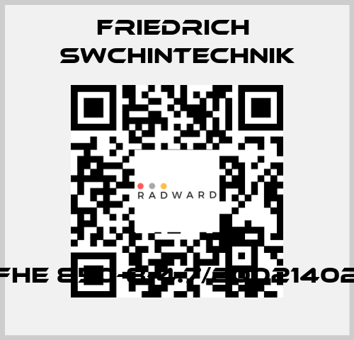 FHE 850-8-4.7/20021402 Friedrich  Swchintechnik