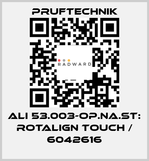ALI 53.003-OP.NA.ST: ROTALIGN Touch / 6042616 Pruftechnik