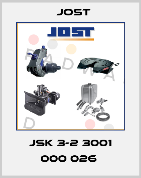 JSK 3-2 3001 000 026  Jost