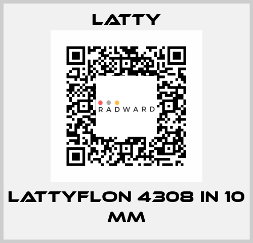 LATTYflon 4308 in 10 mm Latty