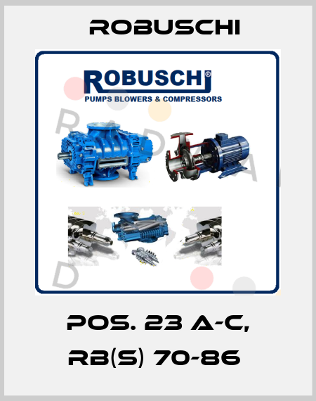 Pos. 23 A-C, RB(S) 70-86  Robuschi
