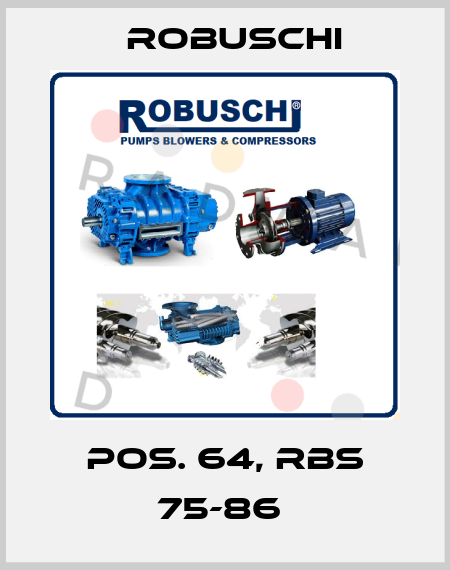 Pos. 64, RBS 75-86  Robuschi