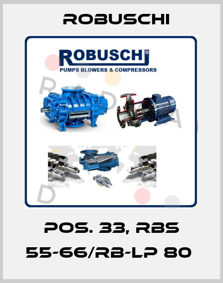 Pos. 33, RBS 55-66/RB-LP 80  Robuschi