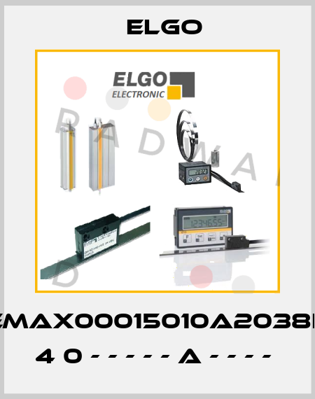EMAX00015010A2038k 4 0 - - - - - A - - - -  Elgo