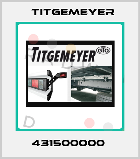 431500000  Titgemeyer