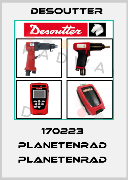 170223  PLANETENRAD  PLANETENRAD  Desoutter