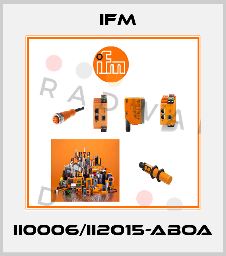 II0006/II2015-ABOA Ifm
