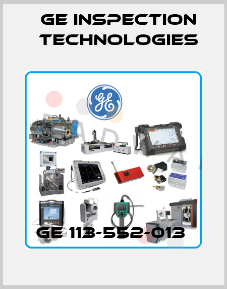 GE 113-552-013  GE Inspection Technologies