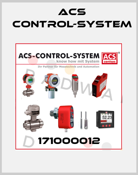 171000012 Acs Control-System