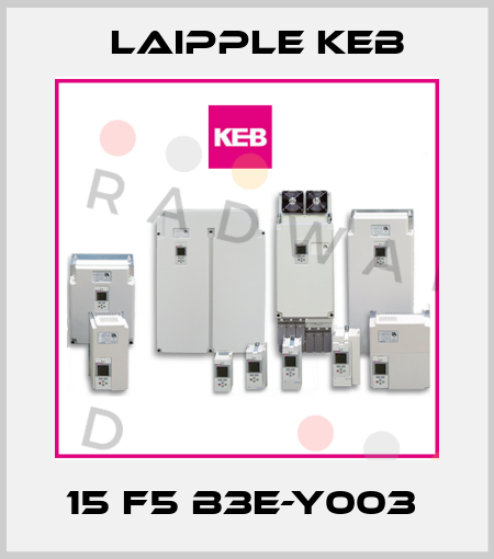 15 F5 B3E-Y003  LAIPPLE KEB