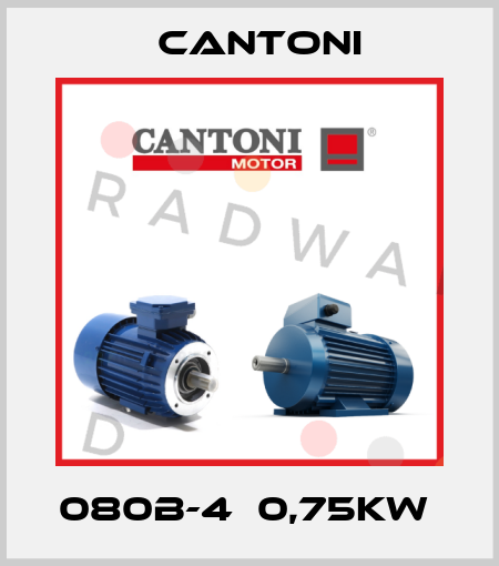 080B-4  0,75kW  Cantoni