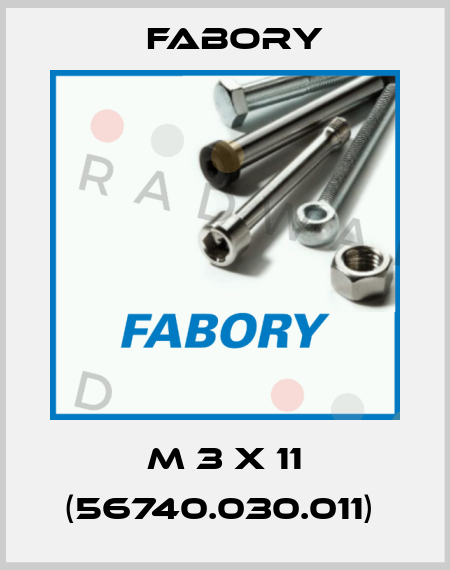 M 3 X 11 (56740.030.011)  Fabory
