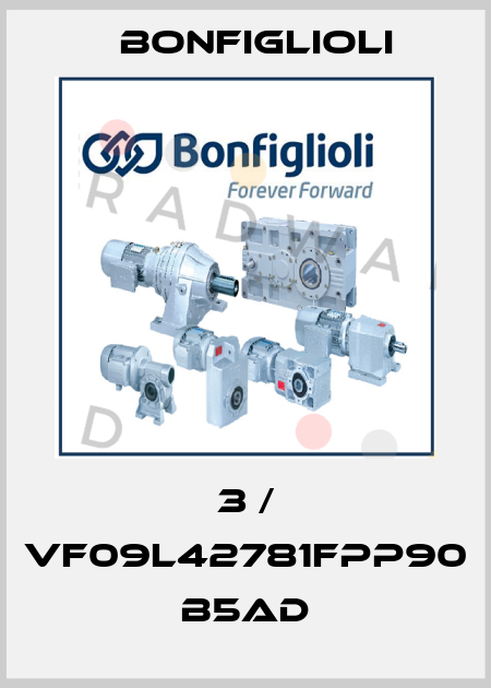 3 / VF09L42781FPP90 B5AD Bonfiglioli