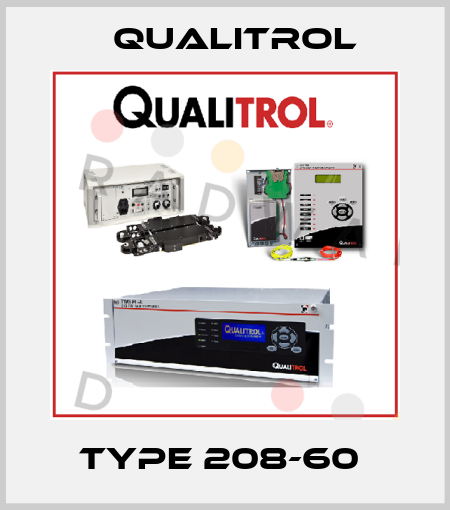 TYPE 208-60  Qualitrol