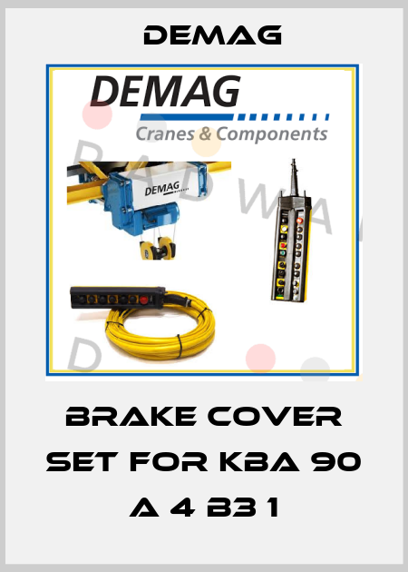 Brake cover set for KBA 90 A 4 B3 1 Demag