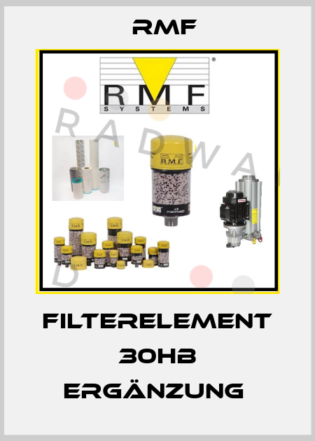 Filterelement 30HB Ergänzung  RMF