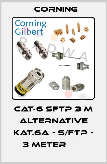 Cat-6 SFTP 3 m Alternative KAT.6A - S/FTP - 3 METER        Corning