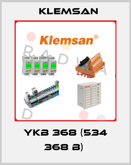 YKB 368 (534 368 B)  Klemsan