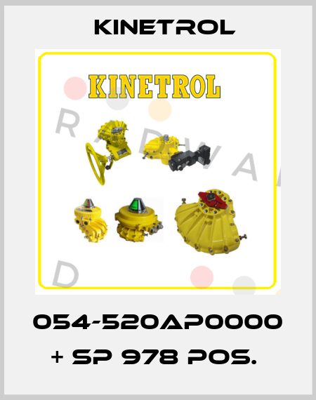 054-520AP0000 + SP 978 Pos.  Kinetrol