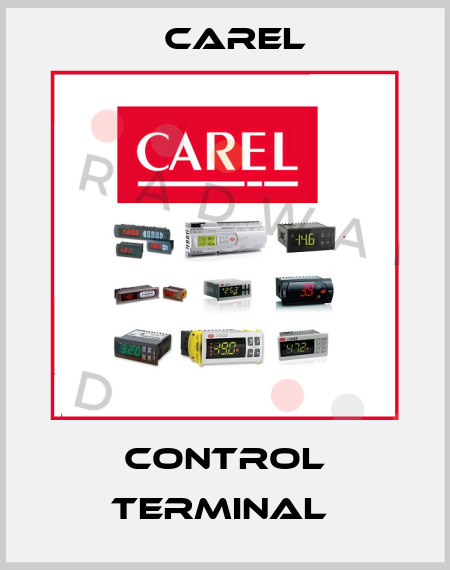 Control terminal  Carel
