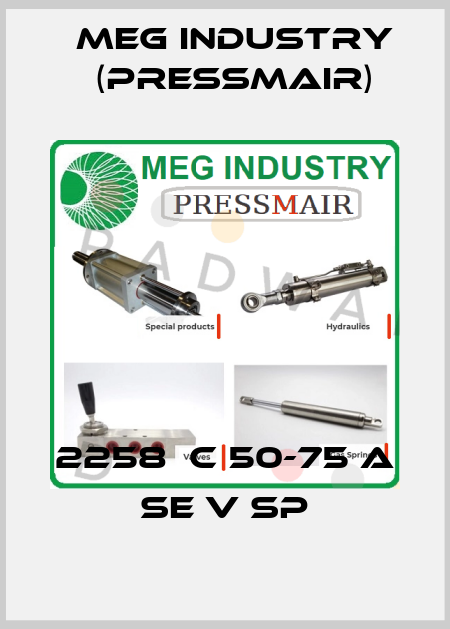 2258  C 50-75 A SE V SP Meg Industry (Pressmair)