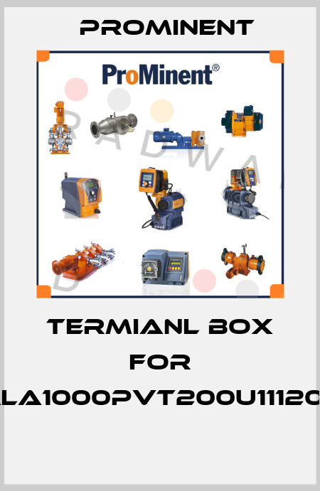 Termianl Box for GALA1000PVT200U1112000  ProMinent