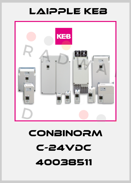 CONBINORM C-24VDC  40038511  LAIPPLE KEB