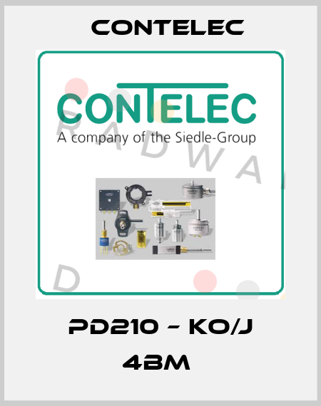 PD210 – KO/J 4BM  Contelec