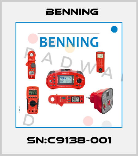 SN:C9138-001 Benning