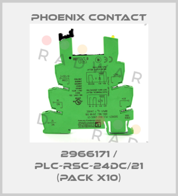 2966171 / PLC-RSC-24DC/21 (pack x10) Phoenix Contact