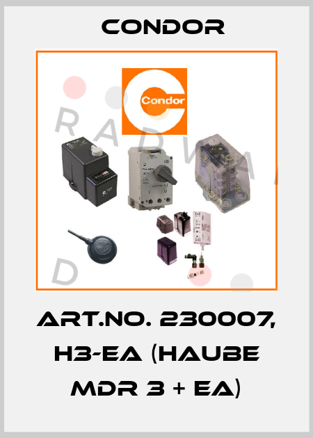 Art.No. 230007, H3-EA (Haube MDR 3 + EA) Condor